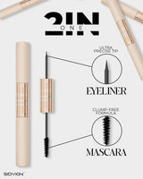 2 in 1 Double Effect Mascara & Eyeliner